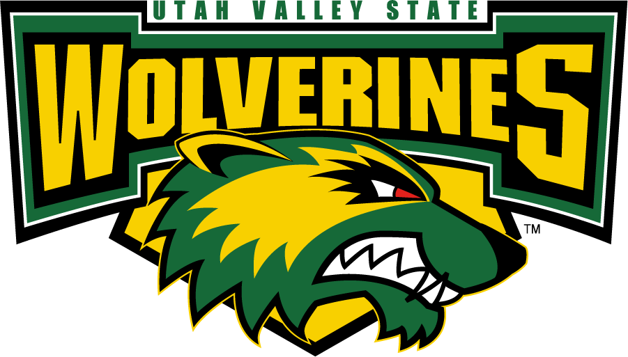 Utah Valley Wolverines 2004-2008 Primary Logo DIY iron on transfer (heat transfer)